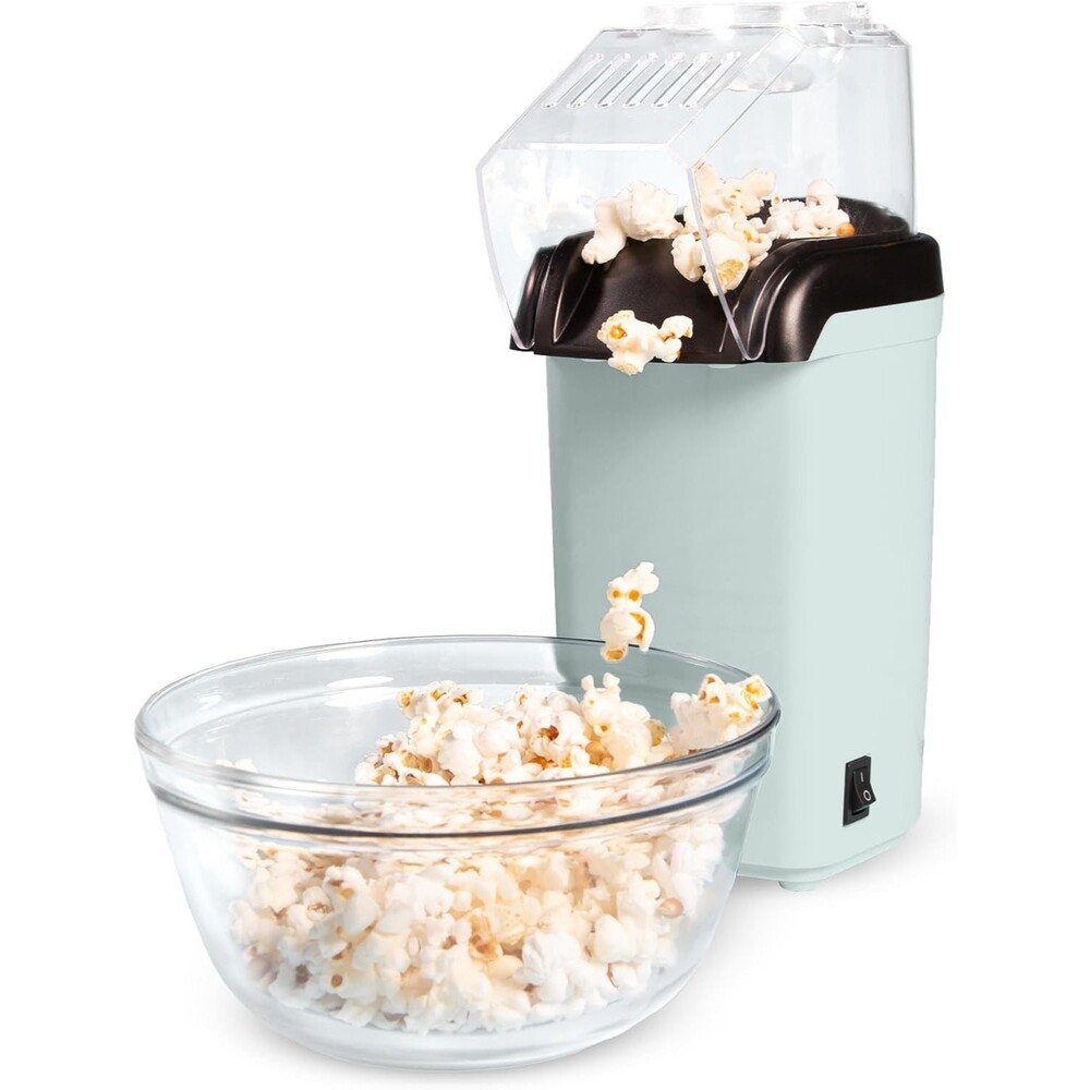 Tasty Hot Air Popcorn Popper, Healthy and Delicious, 8-Cups, White